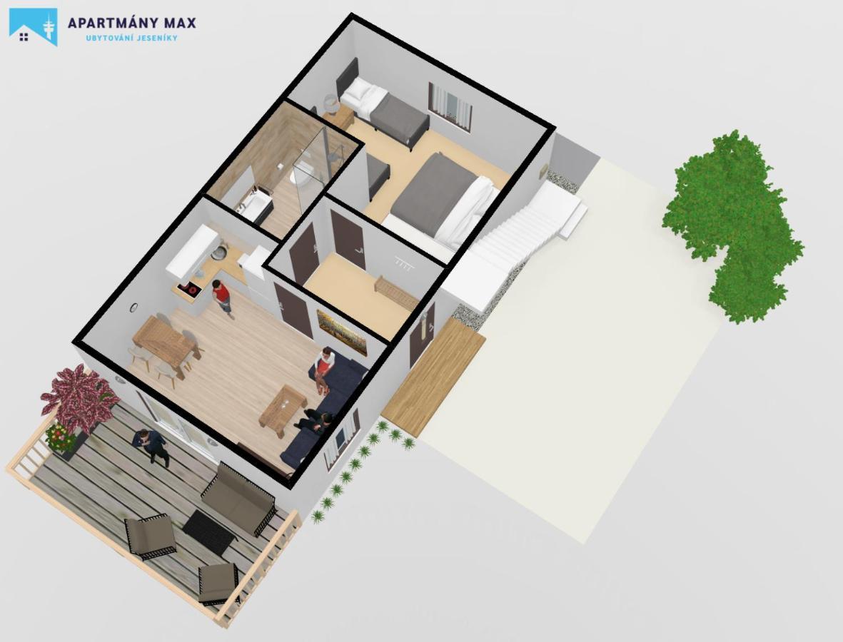 Apartmany Max Vaclavov u Bruntalu Extérieur photo