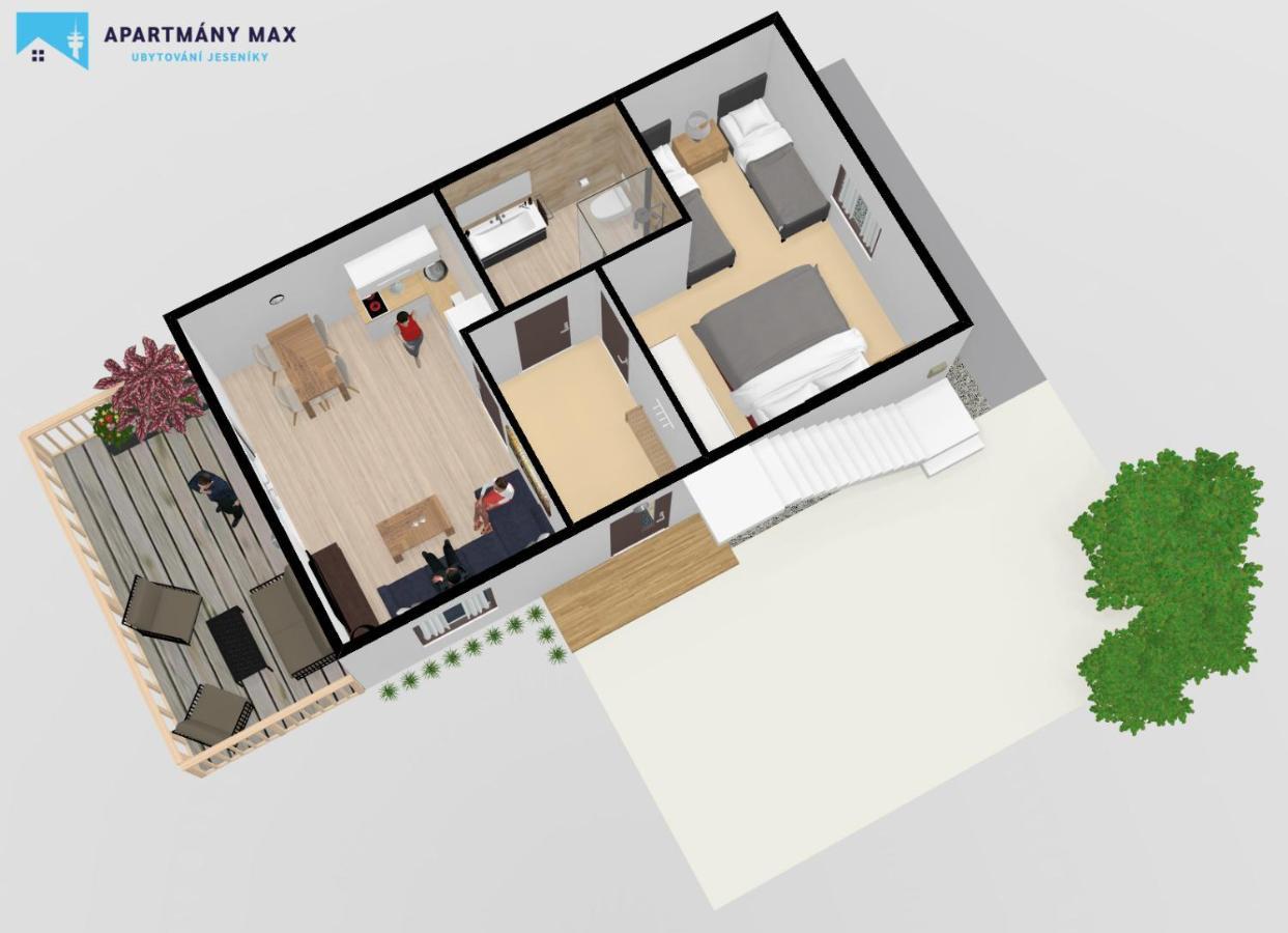 Apartmany Max Vaclavov u Bruntalu Extérieur photo